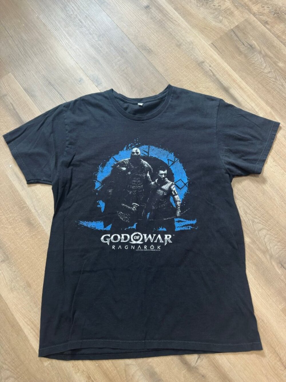 God Of War Ragnarok Graphic Tee Mens Large Black